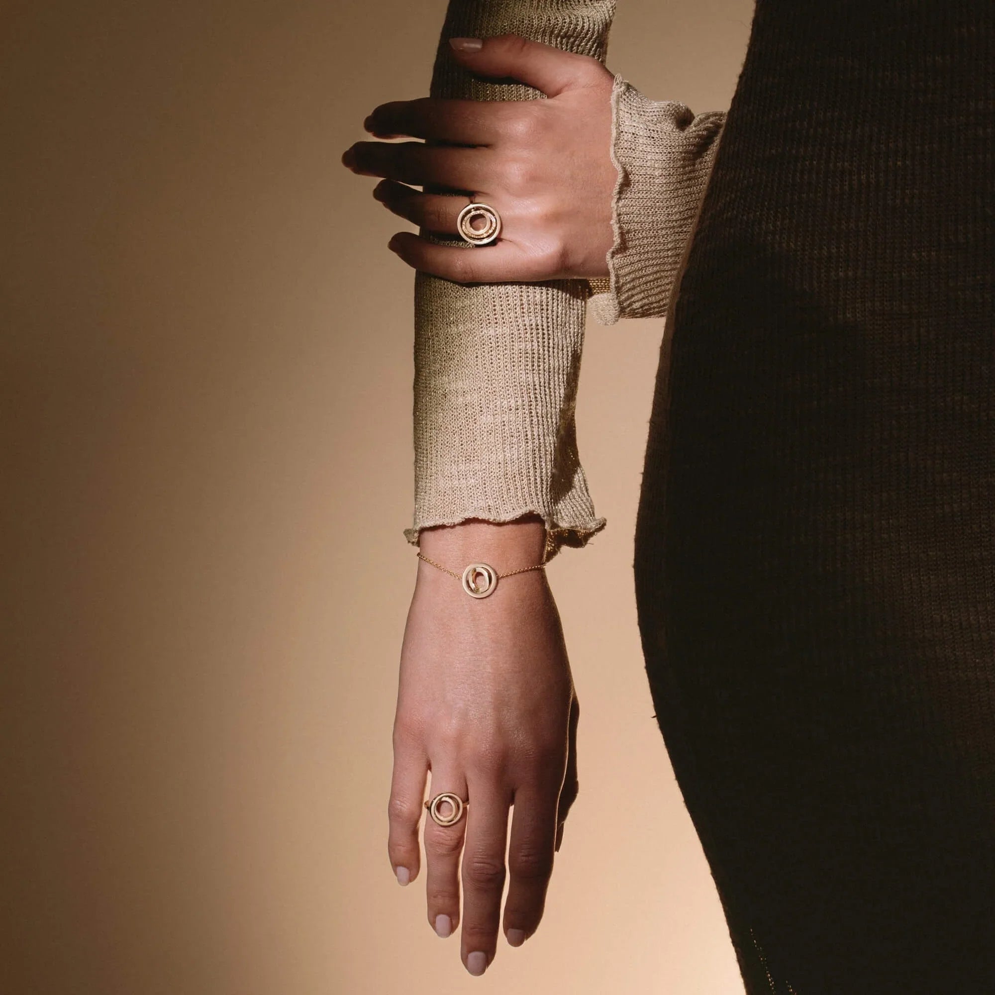 Pulsera Lepage Alba en oro amarillo