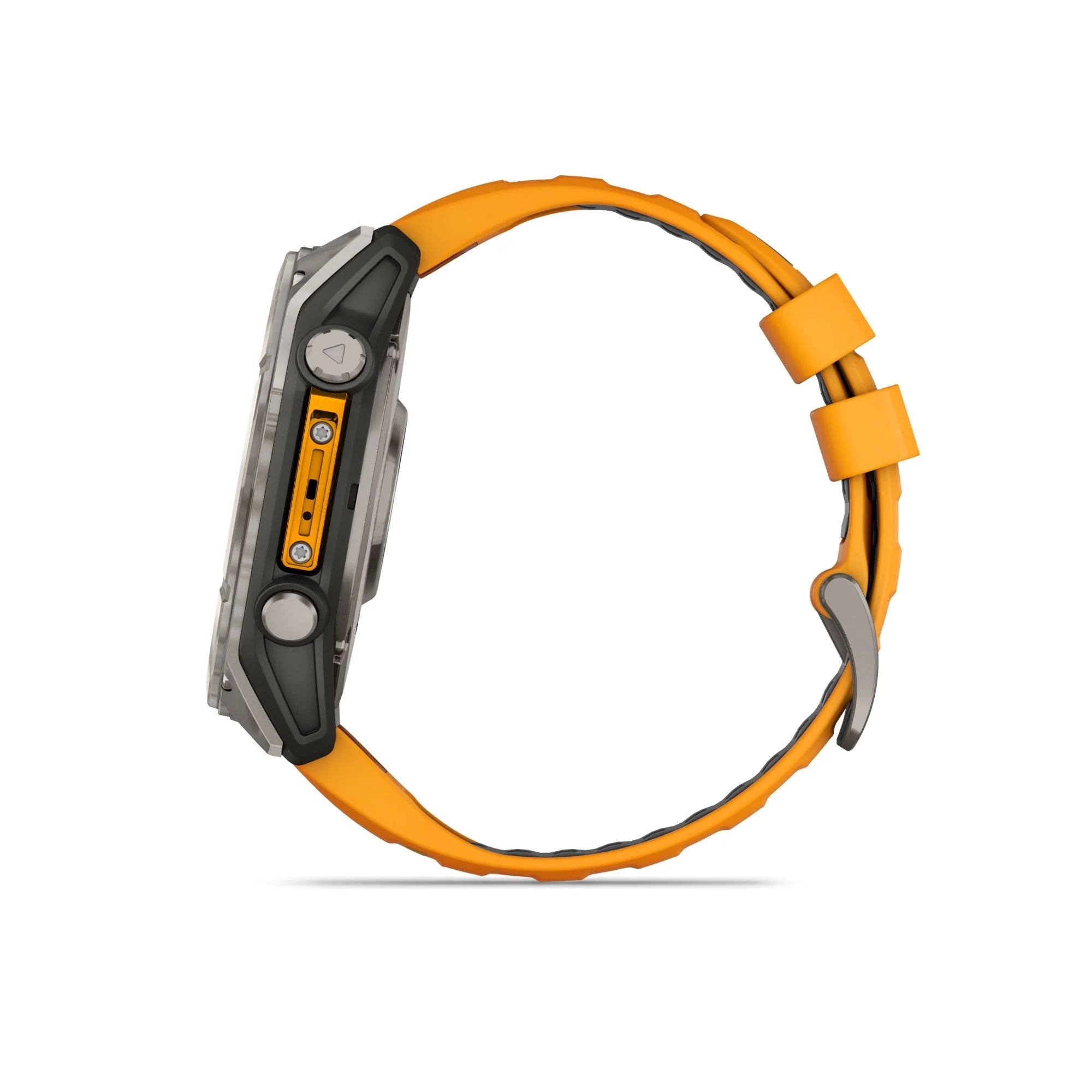 Reloj Garmin Fenix 8 AMOLED Zafiro Titanio Correa de titanio color naranja-grafito 51 mm